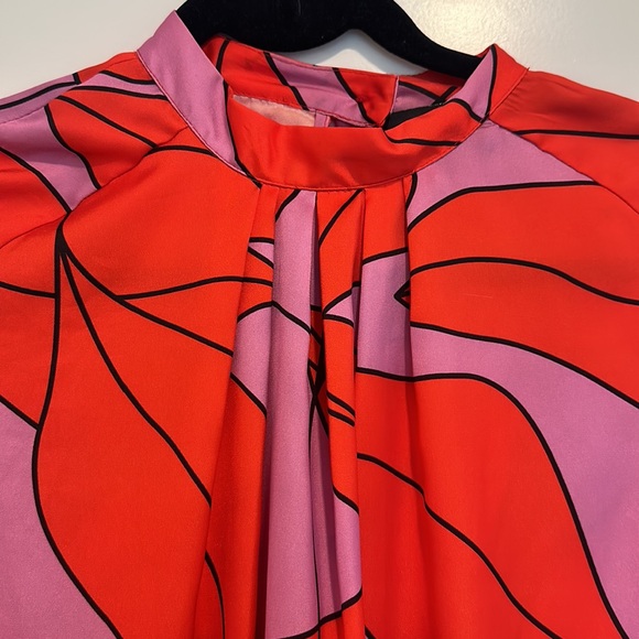 Gorgeous Color block Blouse by Chepe Italy - Picture 2 of 5